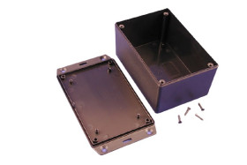 Obudowa ogólnego użytku ABS szerokość zew. 81 mm długość zew. 122 mm wys. zew. 56 mm Hammond IP54