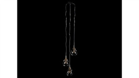 Lampa Sufitowa Salva White Do Korytarza Biała, Trzy Źródła Światła Gu10...