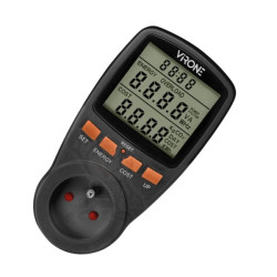 Licznik 2P+Z 230V 16A LCD cz.1t Virone 8362