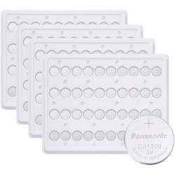 Panasonic Cr1220 Button Cell Battery 3V 35Mah Lithium Non-Rechargeable