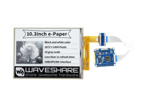 Waveshare 1872×1404, 10.3inch flexible E-Ink display HAT for Raspberry Pi