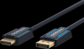 44927 DisplayPort 1.2 to HDMI A plug, 4K 60 Hz, 10 m