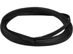 Oplot poliestrowy fi: 6mm (3,2-10mm) odporny na temperaturę pracy do 125C czarny JDD 100m