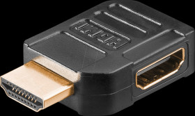 51724 Adapter, HDMI connector to HDMI socket, 90°, right