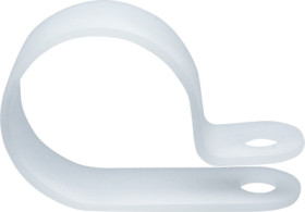 Cable clamp, max. bundle Ø 24 mm, PA, natural, (W) 12 mm, 211-60149