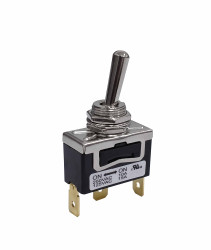 Przełącznik Wł.-brak-wł. średnica wycięcia 11.7mm SPDT RS PRO Montaż panelowy długość przełącznika 17.0mm