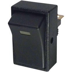 TruComponents 783050 Toggle Panel Mount Off/On 20A Yellow no-illum