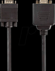 CCGP59120BK02 Cable, VGA male &gt; 2x VGA female, 0,2 m, black
