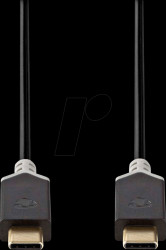 CCBW64750AT10 USB 3.1-Cable, male Typ C &gt; male Typ C, 1 m