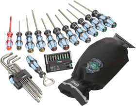 VDE screwdriver/ice scraper set, 32 pieces, Wera, 05134023001
