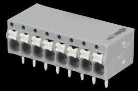 2081-1208 PCB board terminal, 8-pin, 1.5 mm², grey