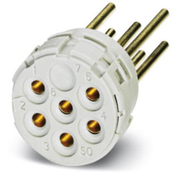 Contact insert for circular connector, 1603778
