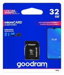 PAMIEC SDHC MICRO 32GB GOODRAM CL10UHS