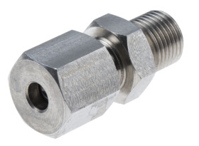 Mocowanie zaciskowe Mocowanie zaciskowe RS PRO do Termopara lub sonda PRT 1/8 BSP