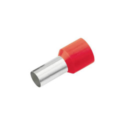 Cimco 187220 Ferrule 1.5 mm&#xB2; Partially insulated Red 100 pcs