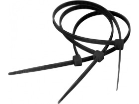 Opaska zaciskowa 2,5 mm/10 cm czarna Cabletech 100szt.