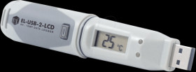 SYLOG-U-2LCD USB data logger -35°C - +80°C, humidity, LCD