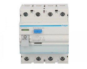 Wyłącznik różnicowoprądowy 4P 40A 0,3A typ A CFA440J