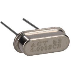 ACT 4.0MHZ HC49/S 20 50 4.00 MHz Crystal +-20ppm