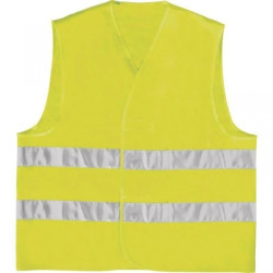 Kamizelka ostrzegawcza XXL żółta fluorescencyjna GILP2JAXX