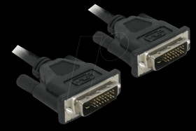 84369 Cable DVI 24+1 plug > plug 0,5 m
