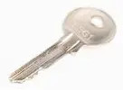 Replacement key, special types, SSG1, metal, for key switch, 5.58.095.019/0000