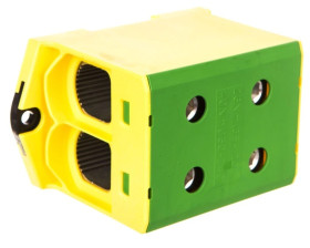 Złączka szynowa 2-torowa 35-240mm2 żółto-zielona EURO multiOTL 240 2xAl/Cu 607240 E