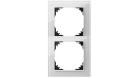 Vestra Ramka Podwójna Szkło Ip20 Biały 3872-62