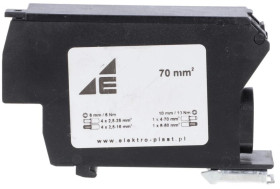 Blok rozdzielczy PV 1500V DC SDB-70/CZA 48.974