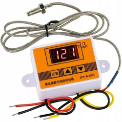 TERMOSTAT ELEKTRONICZNY REGULATOR TEMPERATURY STEROWNIK 0 - 450C 230V