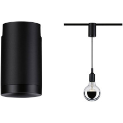 Paulmann 95553 URail Pendant Suspension Black Matt High Voltage Adapter