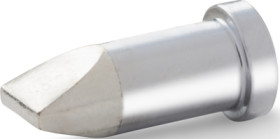 Soldering tip, chisel shaped, Ø 4.6 mm, (T x L x W) 0.8 x 13 x 4.6 mm, LT D HPB