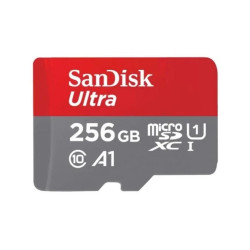 SANDISK ULTRA microSDXC 256GB 150MB/s + SD ADAPTER