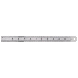 Draper Expert 22671 300mm 12&quot; Stainless Steel Rule