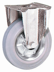 Koło samonastawne średnica kabla 80mm Płyta LAG 60kg wysokość całkowita 106mm