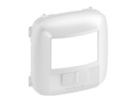 VALENA ALLURE Plakietka wyłącznika automatycznego bez zacisku n z przewyłącznikiem on/off perłowa 752281 LEGRAND