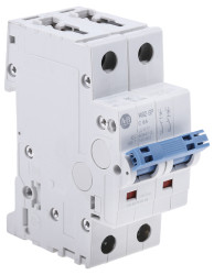 Wyłącznik nadprądowy MCB, Typ C, 2-biegunowy, 6A, 277V, 96V, na szynę DIN, Allen Bradley, 1492-SPM