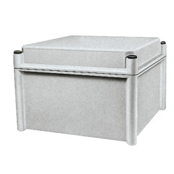 Szafka wolnostojąca, PanelSeT, Poliwęglan, Szary, 18 x 27 x 18cm, IP66