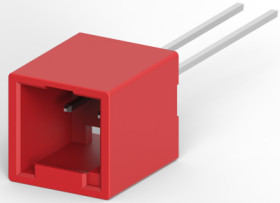 Socket header, 2 pole, pitch 2.5 mm, straight, natural, 2-2232546-3