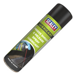 Sealey SCS036S Freeze Shock &amp; Release Spray Lubricant 500ml