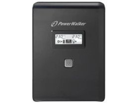 UPS POWERWALKER LINE-INTERACTIVE 1500VA 2xSCHUKO + 2xIEC OUT, RJ11/RJ45 IN/OUT, USB, LCD VI 1500 LCD