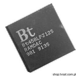 BT458LPJ125 RAMDAC Color Palette SMD-PLCC84 BROOKTREE