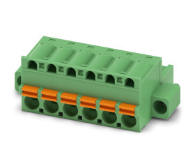 Złącze PCB 6 -pinowe raster 5.08mm Montaż na panelu Żeński Phoenix Contact