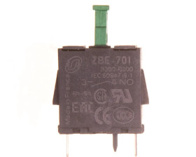 Blok zestyków pojedynczy 1Z do obudów drukowanych ZBE701