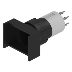 Element wykonawczy przycisku, Siłownik, do uzytku z: Urządzenia przełączające, Czarny