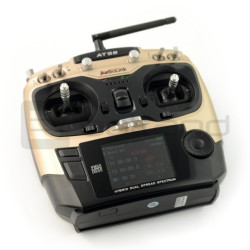 Aparatura Radiolink AT9S 10 kanałów 2,4 GHz + odbiornik R9DS - Mode 2