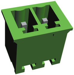 Złącze PCB 2 -pinowe raster 3.81mm Przewlekany TE Connectivity