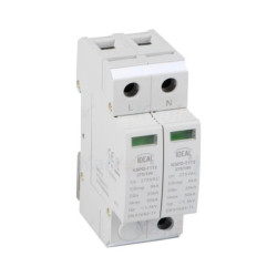 Ogranicznik przepięć B+C Typ 1+2 1P 50kA 1,5kV limp=8kA KSPD-T1T2 275/10 36314