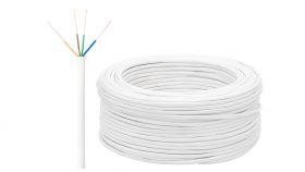 Przewód kabel alarmowy domofonowy 4x0,5mm (10m)
