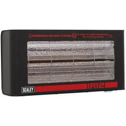 Sealey IR12 Wall Mounting Infrared Quartz Heater 1.2W/230V